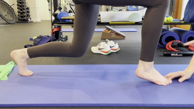 Foot intrinsics rehab